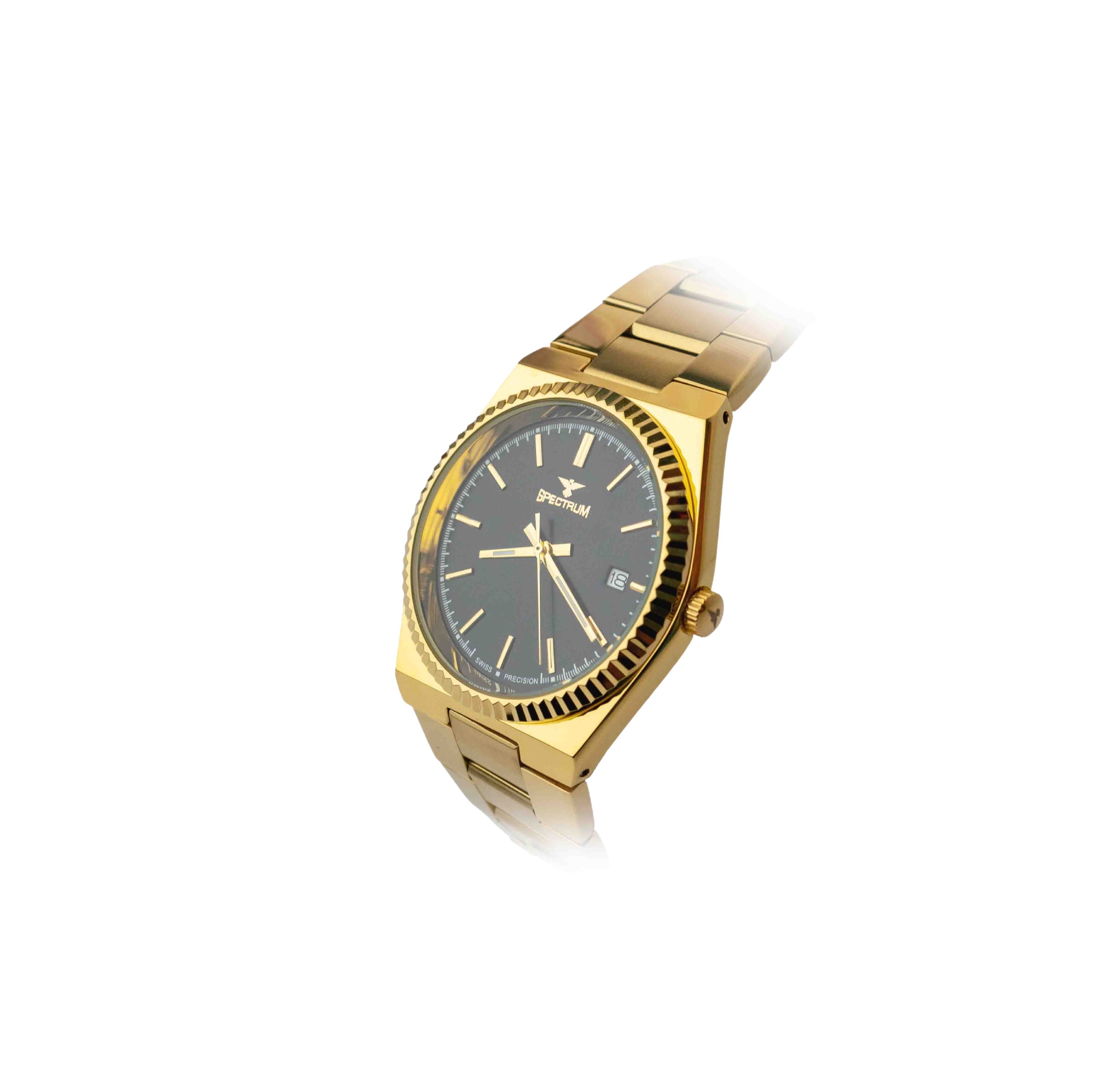 Challenger Stainless Steel Men's Two Tone Watch - S12537M-3 — Spectrum